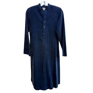Corduroy Dress by Cinnamon Navy Blue Sz. 11/12 Vintage Tunic Fall Weekend